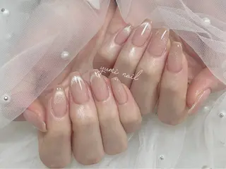 ネイル 𝐲𝐮𝐦𝐢🎀 長さ出しデザイン専門のネイルデザイン