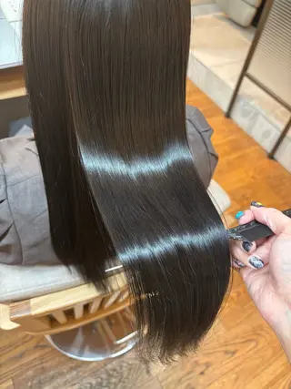 ロング 韓国ヘア sasugaのヘアスタイル