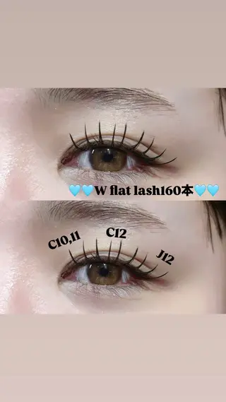 マツエク・マツパ shucre太田川 hisanaのマツエク・マツパデザイン