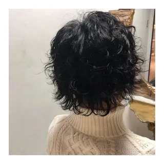 パーマ メンズ メンズパーマ 次元のヘアスタイル