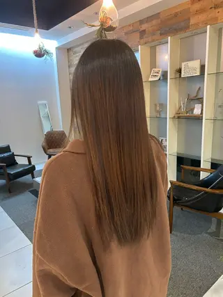 ロング 髪質改善/ストレート パーマ長久手/ひかるのヘアスタイル