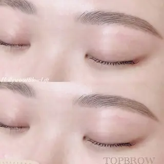 アイブロウ TOPBROW/ 研修アカウントのマツエク・マツパデザイン