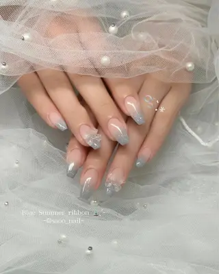 ネイル 🎀sao🎀銀座 韓国/ワンホンネイルのネイルデザイン