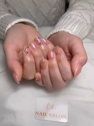 ネイル 💕鈴木ユリ パラジェル/オフ無料のネイルデザイン