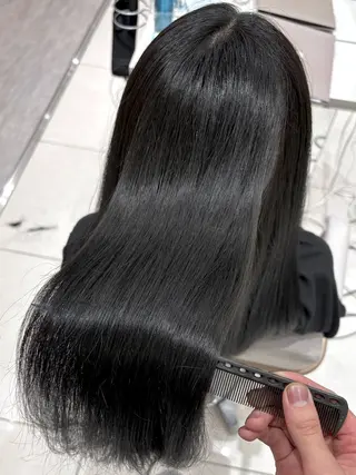 ロング 透明感カラー/似合わ せ前髪/柴田礼空のヘアスタイル