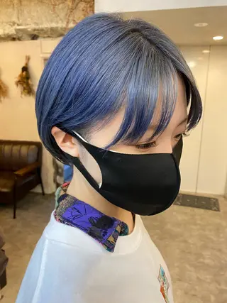 ショート シモイケ ルアのヘアスタイル