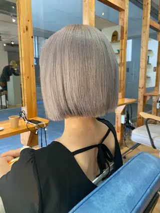 ショート カラー シールエクステ 🪽CHIAKIのヘアスタイル