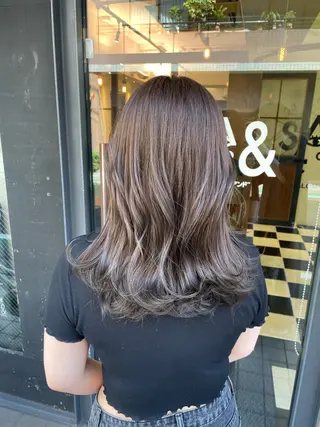 ロング カラー 川上拓真 ✂︎学芸大学のヘアスタイル