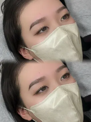 アイブロウ alu yuinaのヘアスタイル