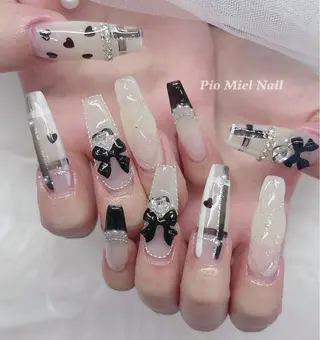 ネイル HANA 長さだしのネイルデザイン