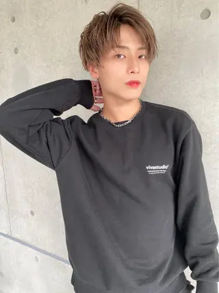 ショート パーマ メンズ 横浜メンズパーマ🔥 大野賢人のヘアスタイル