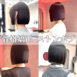 ミディアム カラー パーマ RYU/レイヤー /透明感艶カラーのヘアスタイル