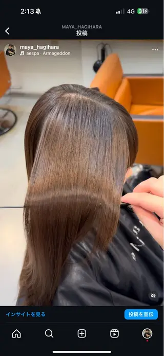 ロング 渋谷/ALBUM \ＭＡＹＡのヘアスタイル