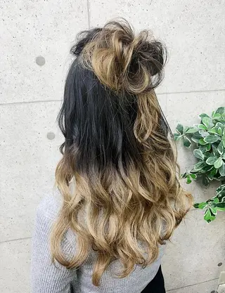 ロング 京都最安価エクステ muuka🦋のヘアスタイル