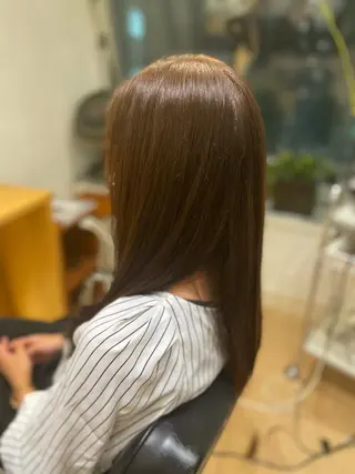 ロング CONTRAST HAIR所属・増子 祐馬のヘアスタイル