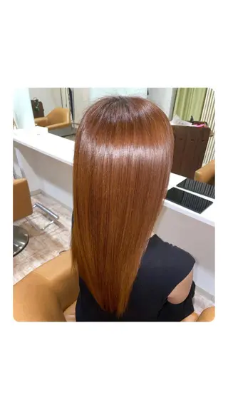 ロング 西能 心音のヘアスタイル