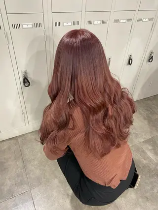 ロング カラー エフェクトブリーチ 🌟前澤啓太朗のヘアスタイル