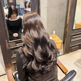ロング カラー ⚜️ブリーチ× 透明感✨Hayatoのヘアスタイル