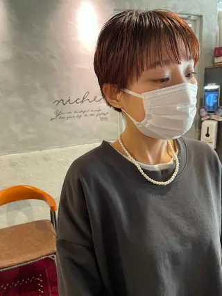 ショート さの あやねのヘアスタイル