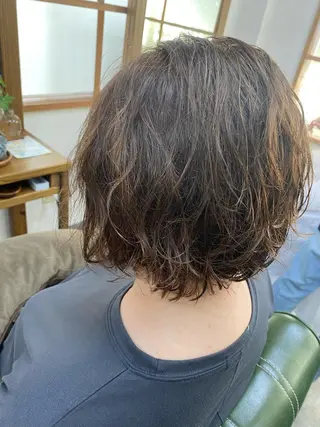 ショート 永沼 真依のヘアスタイル