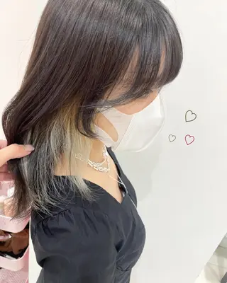 カラー 新宿駅近♡個室 ♡関口三都季🌜のヘアスタイル