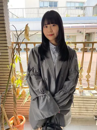 ロング カラー レイヤーカット🎀 kanaのヘアスタイル