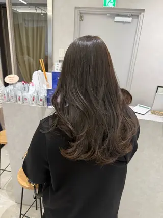 セミロング 大阪梅田/髪質改善/ Sakura🦋.*のヘアスタイル