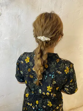 ロング ヘアアレンジ Reir_吉祥寺 バンレイカのヘアスタイル