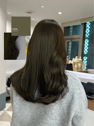カラー 伊沢 美憂 ⌇﻿渋谷アシスタントのヘアスタイル