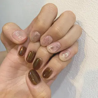 ネイル 新宿ニュアンスネイル makotoのネイルデザイン