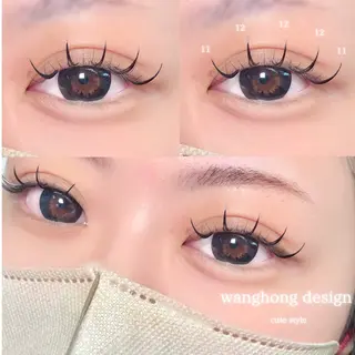 マツエク・マツパ ICY❁⃘eye aikaのマツエク・マツパデザイン