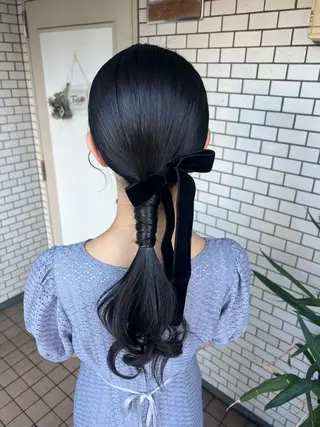 ヘアアレンジ 大人可愛いヘアメイク 💋🧚‍♀️しずかのヘアスタイル