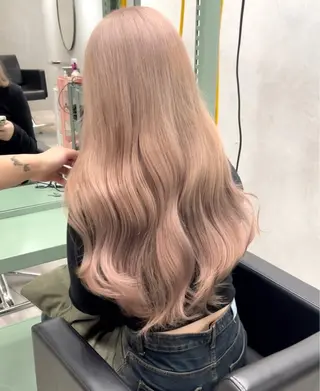 カラー 🌙ヘーゼルベージュ レイヤーカット🌙のヘアスタイル