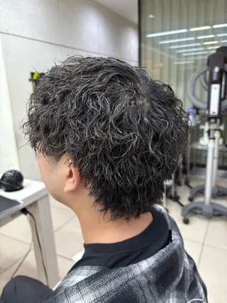 パーマ メンズ 原宿/ニュアンス パーマ/HAJIMEのヘアスタイル