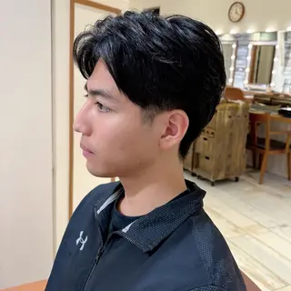 パーマ メンズ 🌸小島友梨香🌸 ブリーチカラーのヘアスタイル