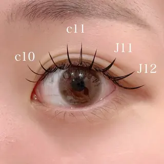 マツエク・マツパ Le LUXE TAMADAのマツエク・マツパデザイン