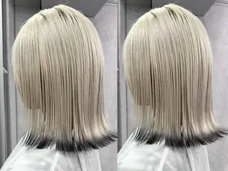 ショート カラー ブリーチ/ハイトーン LOWRL【ロウル】のヘアスタイル