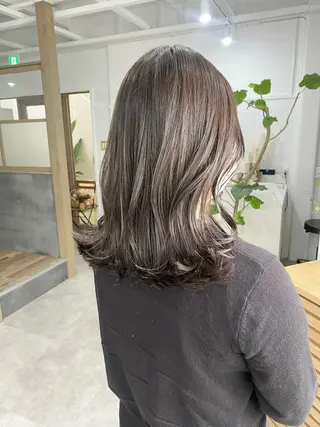ミディアム カラー ヘアアレンジ ひなの .のその他イメージ