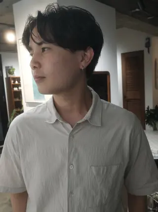 メンズ kaito /都立大学herのヘアスタイル