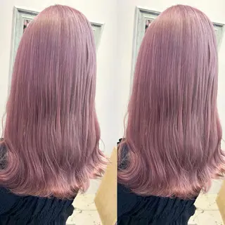 ロング カラー yoriダブルカラー 代表すがわらのヘアスタイル