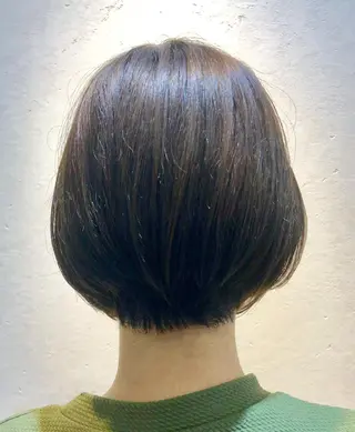 ショート 縮毛矯正/髪質改善/ 艶髪ササキナツミのヘアスタイル