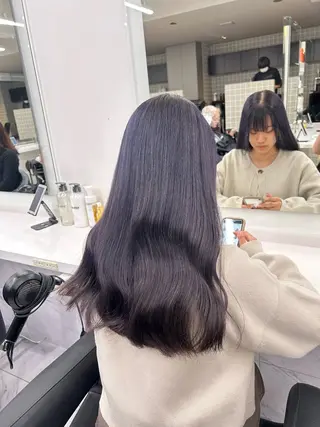 カラー 透明感ベージュ🤎 ナチュラルレイヤーのヘアスタイル