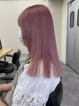 カラー レディースパーマ モデル募集RIKOのヘアスタイル