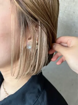 カラー カットモデル✂︎ 光翼のヘアスタイル