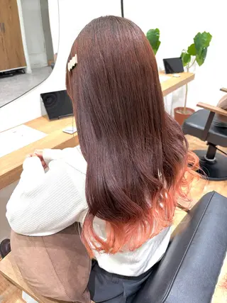 セミロング 🕊髪質改善 ストレート🕊まいのヘアスタイル