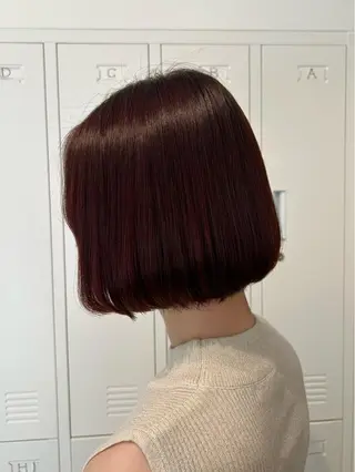 ショート カラー かとう はるかのヘアスタイル