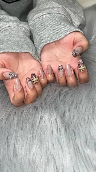 ネイル RICO Nail パーツつけ放題🌈のネイルデザイン
