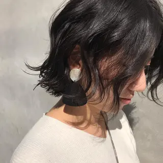 ショート パーマ めざわ ゆうきのヘアスタイル