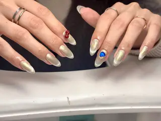 ロング トゥー フエンのネイルデザイン