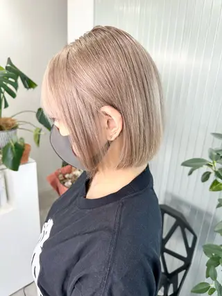 ショート カラー LOOP hairのヘアスタイル